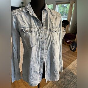 J. Crew Denim Button Up